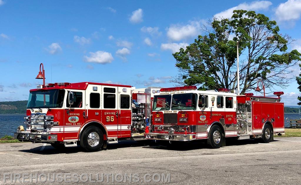 Ossining Hose Co.#1, Engine 96
2020 Pierce Enforcer
1999 Seagrave Marauder