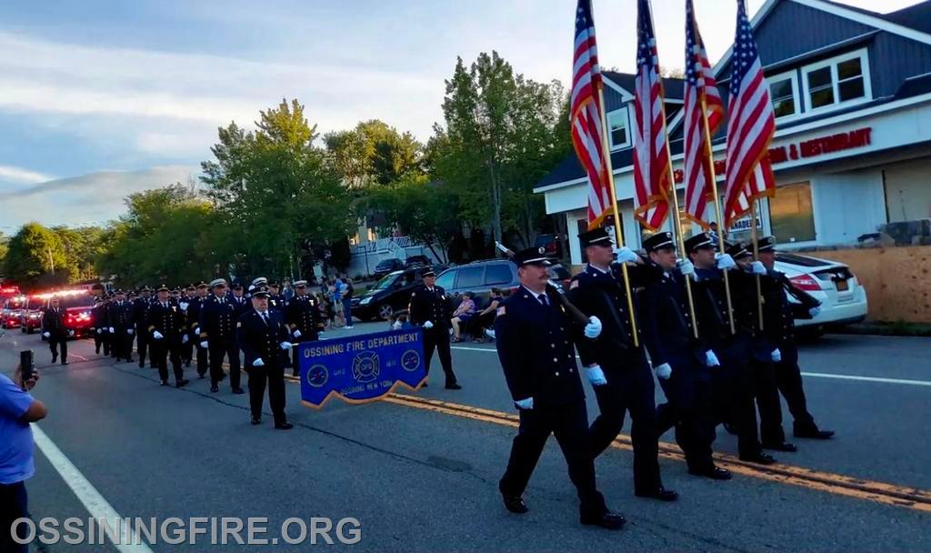 OFD Heads North To Mahopac for Parade & Carnival Ossining Fire Department